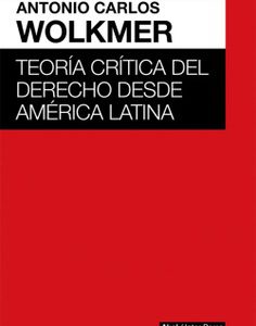 Teoría crítica del derecho desde América Latina