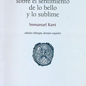 Observaciones sobre el sentimiento de lo bello y lo sublime