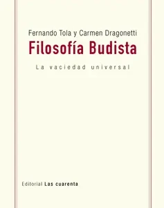Filosofía budista. La vaciedad universal