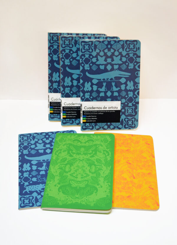 Cuadernos de artista (set de 3 libretas)