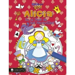 Alicia en el País de las Maravillas. Colorearte Kids