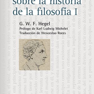 Lecciones sobre la historia de la filosofía, I