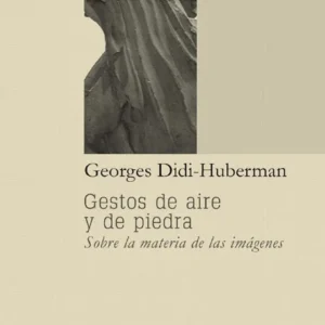 Gestos de aire y de piedra. Sobre la materia de las imágenes