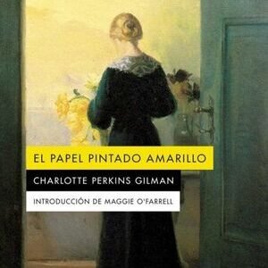 El papel pintado amarillo