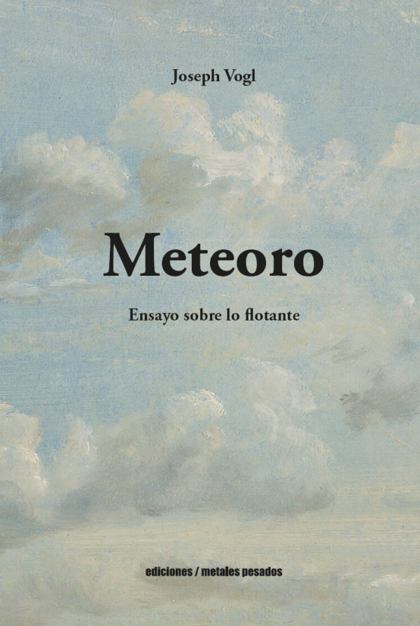 Meteoro. Ensayo sobre lo flotante